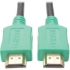 Picture of Tripp Lite 6ft Hi-Speed HDMI Cable Digital A/V UHD HDMI 4Kx2K M/M Green 6'