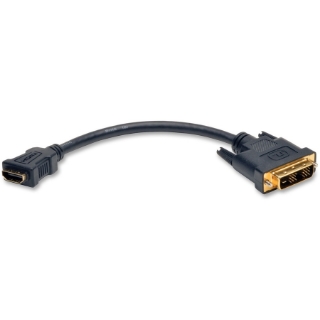 Picture of Tripp Lite HDMI to DVI Adapter Cable Connector HDMI to DVI-D F/M 8 Inch