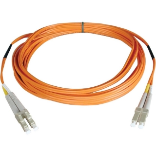 Picture of Tripp Lite 6M Duplex Multimode 50/125 Fiber Optic Patch Cable LC/LC 20' 20ft 6 Meter