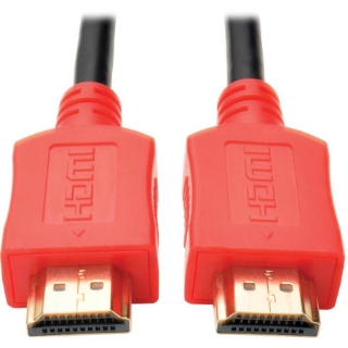 Picture of Tripp Lite 10ft High Speed HDMI Cable Digital A/V 4K x 2K UHD M/M Red 10'