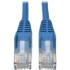 Picture of Tripp Lite 30ft Cat5e / Cat5 Snagless Molded Patch Cable RJ45 M/M Blue 30'