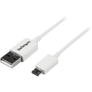 Picture of StarTech.com 1m White Micro USB Cable - A to Micro B