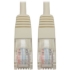 Picture of Tripp Lite 3ft Cat5e / Cat5 350MHz Molded Patch Cable RJ45 M/M White 3'