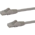 Picture of StarTech.com 15ft CAT6 Ethernet Cable - Gray Snagless Gigabit - 100W PoE UTP 650MHz Category 6 Patch Cord UL Certified Wiring/TIA