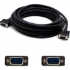 Picture of 5PK 15ft VGA Male to VGA Male Black Cables Which Includes 3.5mm Audio Port For Resolution Up to 1920x1200 (WUXGA)