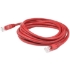 Picture of AddOn 25ft RJ-45 (Male) to RJ-45 (Male) Red Cat6 Crossover UTP PVC Copper Patch Cable