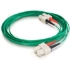 Picture of C2G-1m SC-SC 62.5/125 OM1 Duplex Multimode PVC Fiber Optic Cable - Green