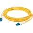 Picture of AddOn 10m LC (Male) to LC (Male) Yellow OS2 Duplex Fiber TAA Compliant OFNR (Riser-Rated) Patch Cable