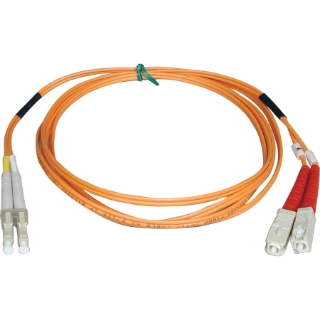 Picture of Tripp Lite 3M Duplex Multimode 50/125 Fiber Optic Patch Cable LC/SC 10' 10ft 3 Meter