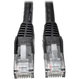 Picture of Tripp Lite Cat6 Gigabit Snagless Molded Patch Cable RJ45 50 Pc Bulk Pack 1'