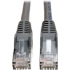 Picture of Tripp Lite 100ft Cat6 Gigabit Plenum Snagless Molded Patch Cable RJ45 M/M Gray 100'