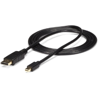 Picture of StarTech.com 6 ft Mini DisplayPort to DisplayPort 1.2 Adapter Cable M/M - DisplayPort 4k