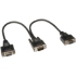 Picture of Tripp Lite 1ft VGA Monitor Y Splitter Cable High Resolution HD15 M/2xF 1'