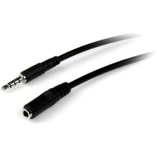 Picture of StarTech.com 1m 3.5mm 4 Position TRRS Headset Extension Cable - M/F