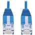 Picture of Tripp Lite Cat6a 10G Certified Molded Ultra-Slim UTP Ethernet Cable (RJ45 M/M), Blue, 6 in.