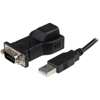 Picture of StarTech.com USB to Serial Adapter - Detachable 6 ft USB A-B Cable - Prolific PL-2303 - USB to RS232 Adapter Cable