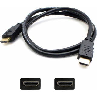 Picture of 15ft HDMI 1.4 Male to HDMI 1.4 Male Black Cable Which Supports Ethernet Channel For Resolution Up to 4096x2160 (DCI 4K)