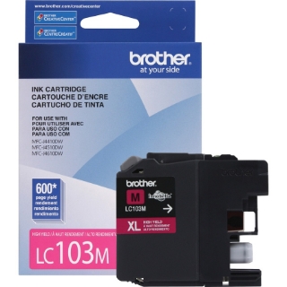 Picture of Brother Genuine Innobella LC103M High Yield Magenta Ink Cartridge