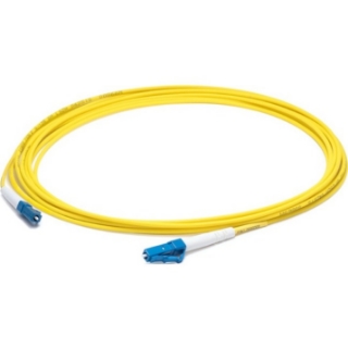 Picture of AddOn 85m LC (Male) to LC (Male) Straight Yellow OS2 Simplex Plenum Fiber Patch Cable