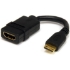 Picture of StarTech.com 5in Mini HDMI to HDMI Adapter, 4K High Speed HDMI Adapter, 4K 30Hz Ultra HD High Speed HDMI Adapter, UHD Mini HDMI Adapter 4K