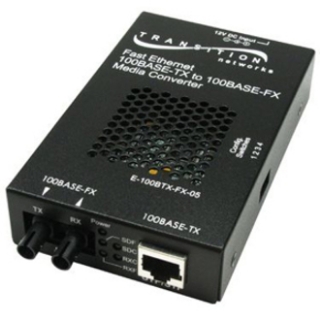 Picture of Transition Networks Twisted Pair to Fiber Media Converter