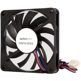 Picture of StarTech.com TX3 Dual Ball Bearing Replacement Fan - CPU Cooler fan - 70 mm - black