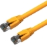 Picture of Axiom 4FT CAT8 2000mhz S/FTP Shielded Patch Cable Snagless Boot (Yellow)