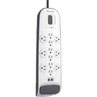Picture of Belkin 12-outlet Surge Protector with 8 ft Power Cord with Cable/Satellite Protection