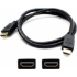 Picture of 3ft HDMI 1.4 Male to HDMI 1.4 Male Black Cable Which Supports Ethernet Channel For Resolution Up to 4096x2160 (DCI 4K)