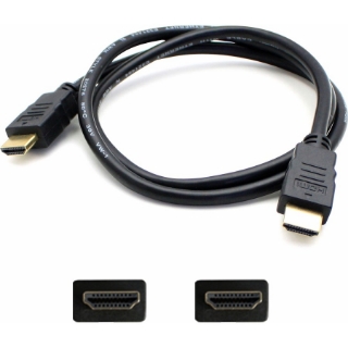 Picture of 50ft HDMI 1.4 Male to HDMI 1.4 Male Black Cable Which Supports Ethernet Channel For Resolution Up to 4096x2160 (DCI 4K)