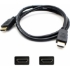 Picture of 50ft HDMI 1.4 Male to HDMI 1.4 Male Black Cable Which Supports Ethernet Channel For Resolution Up to 4096x2160 (DCI 4K)