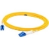 Picture of AddOn 10m ALC (Male) to LC (Male) Yellow OS2 Duplex Fiber OFNR (Riser-Rated) Patch Cable