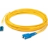Picture of AddOn 10m LC (Male) to LC (Male) Yellow OS2 Duplex Fiber Plenum-Rated Patch Cable