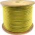 Picture of AddOn 1000ft Non-Terminated Yellow Cat6A STP Plenum-Rated Solid Copper Patch Cable