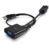 Picture of C2G DisplayPort to VGA Adapter with 3.5mm Audio - Active Adapter Converter - M/F