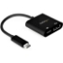 Picture of StarTech.com USB C to DisplayPort Adapter with 60W Power Delivery Pass-Through - 8K/4K USB Type-C to DP 1.4 Video Converter w/ Charging