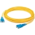 Picture of AddOn 40m SC (Male) to SC (Male) Straight Yellow OS2 Duplex LSZH Fiber Patch Cable