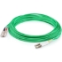 Picture of AddOn 3m LC (Male) to SC (Male) Green OM1 Duplex PVC Fiber Patch Cable