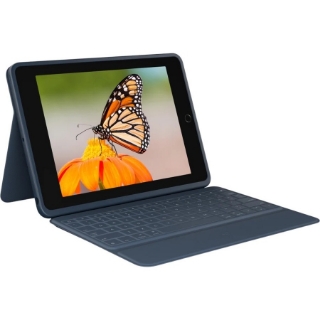 Picture of Logitech Rugged Combo 3 Rugged Keyboard/Cover Case Apple, Logitech iPad (8th Generation), iPad (7th Generation) Tablet