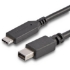 Picture of StarTech.com 6 ft. / 1.8 m USB-C to Mini DisplayPort Cable - 4K 60Hz - Black - USB 3.1 Type-C to Mini DP Adapter Cable - mDP Cable