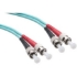 Picture of Axiom ST/ST 10G Multimode Duplex OM3 50/125 Fiber Optic Cable 1m - TAA Compliant