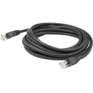 Picture of AddOn 35ft RJ-45 (Male) to RJ-45 (Male) Straight Black Cat6 UTP PVC Copper Patch Cable