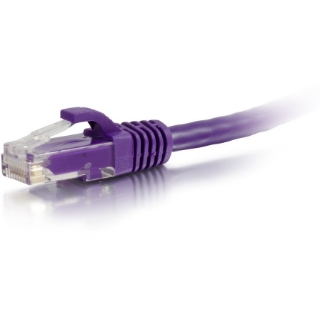 Picture of C2G 8ft Cat6a Snagless Unshielded (UTP) Network Patch Ethernet Cable-Purple