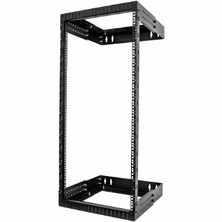 Picture of StarTech.com 24U 19" Wall Mount Network Rack - Adjustable Depth 12-20" Open Frame for Server Room /AV/Data/Computer Equipment w/Cage Nuts