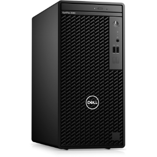 Picture of Dell OptiPlex 3000 3090 Desktop Computer - Intel Core i5 10th Gen i5-10505 Hexa-core (6 Core) 3.20 GHz - 8 GB RAM DDR4 SDRAM - 256 GB M.2 PCI Express NVMe SSD - Tower - Black