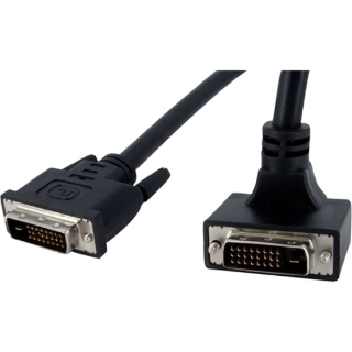 Picture of StarTech.com 6 ft 90 Degree Upward Angled DVI-D Monitor Cable - M/M