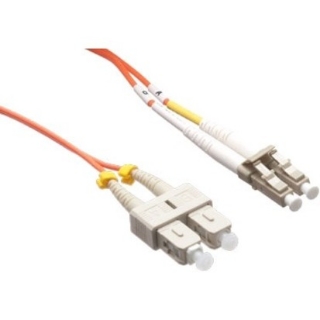 Picture of LC/SC Multimode Duplex OM2 50/125 Fiber Optic Cable 2m - TAA Compliant