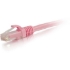 Picture of C2G 8ft Cat6a Snagless Unshielded (UTP) Network Patch Ethernet Cable-Pink