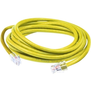 Picture of AddOn 7ft RJ-45 (Male) to RJ-45 (Male) Yellow Cat5e UTP PVC Copper Patch Cable