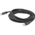 Picture of AddOn 3ft RJ-45 (Male) to RJ-45 (Male) Blue Snagless Cat6A STP PVC Copper Patch Cable